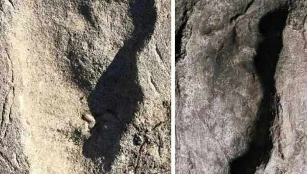В Индии изучают каменные ""следы пришельцев""